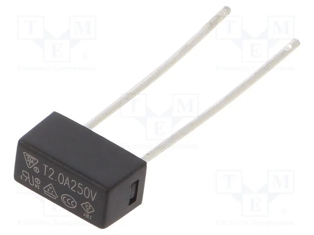 Fusível: Baixa Tensão, Retardado, 2a, 250vac, Te5, 883.200g