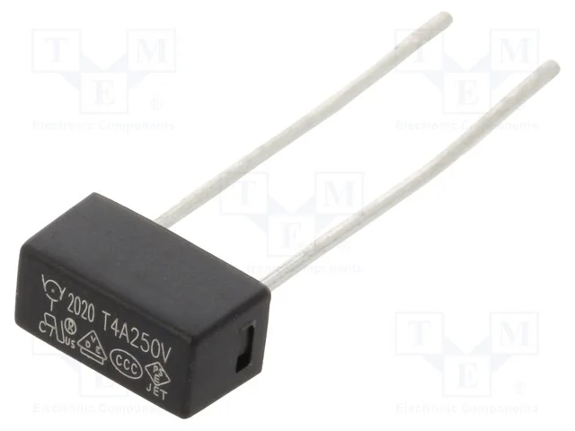 Fusível: Baixa Tensão, Retardado, 4a, 250vac, Te5, 883.200g