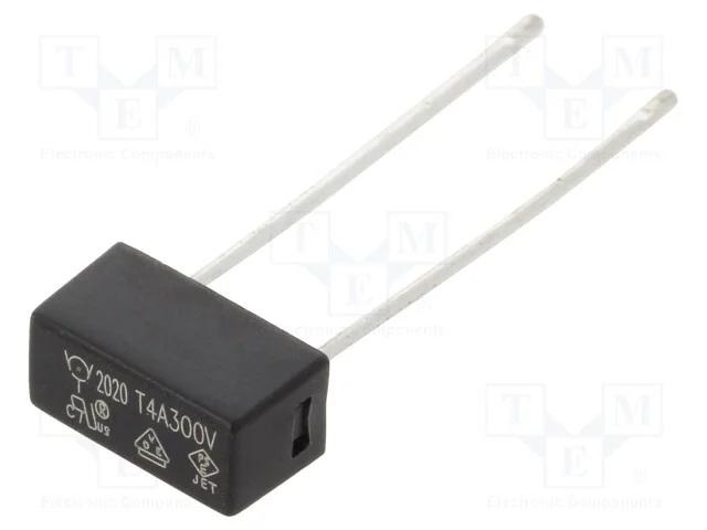 Fusível: Baixa Tensão, Retardado, 4a, 300vac, Te5, 883.300g