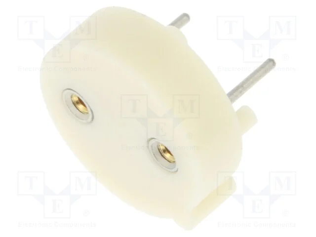 Tomada, Tht, Tr5, 6,3a, Mat: Termoplast, 5,08mm, Branca, 250vac, Ip00