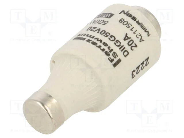 Fusível: Baixa Tensão, Gg, 20a, 500vac, 500vdc, Industrial, Dii
