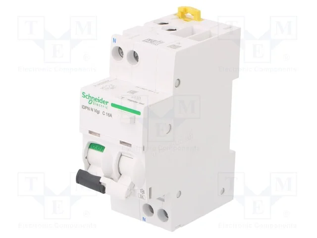 Interruptor de Circuito Diferencial, Inom: 16a, Polos: 1+N, Ip20