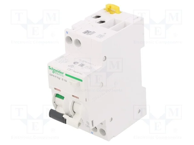 Interruptor de Circuito Diferencial, Inom: 16a, Polos: 1+N, Ip20