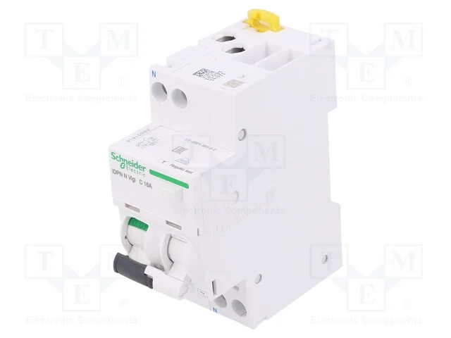 Interruptor de Circuito Diferencial, Inom: 16a, Polos: 1+N, Ip20
