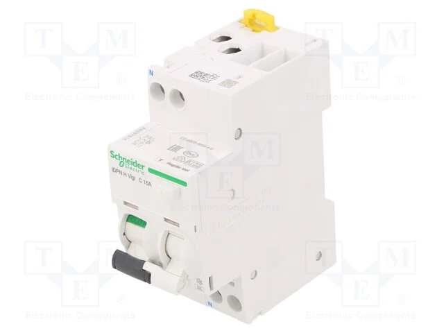 Interruptor de Circuito Diferencial, Inom: 16a, Polos: 1+N, Ip20