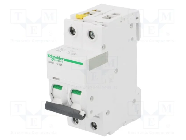 Disjuntor Contra Sobreintensidades, 400vac, Inom: 25a, Polos: 2