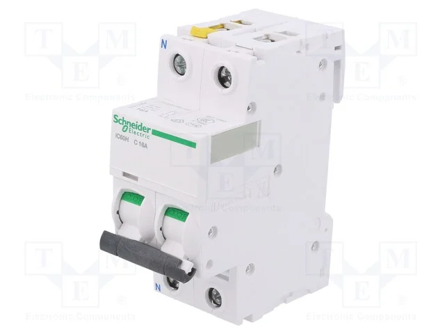 Disjuntor Contra Sobreintensidades, 400vac, Inom: 16a, Polos: 1+N