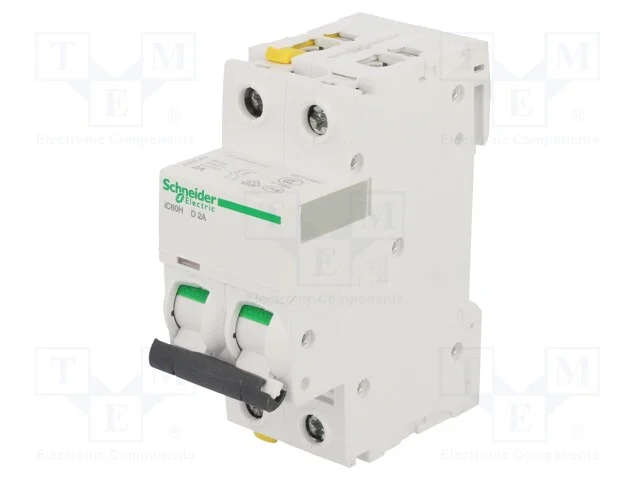 Disjuntor Contra Sobreintensidades, 400vac, Inom: 2a, Polos: 2