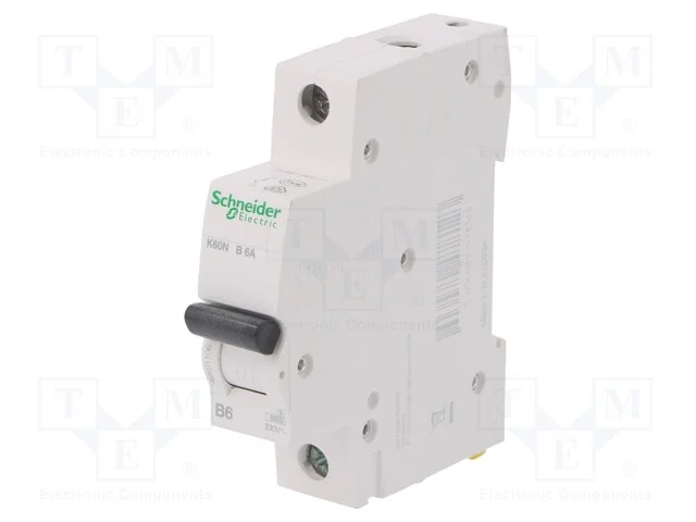 Disjuntor Contra Sobreintensidades, 230/400vac, Inom: 6a, Car: B