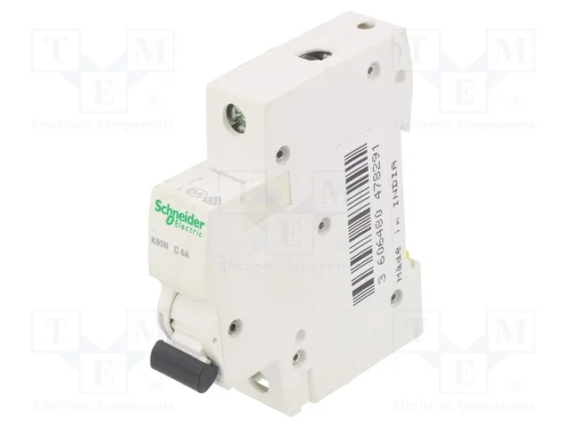 Disjuntor Contra Sobreintensidades, 230/400vac, Inom: 6a, Car: C