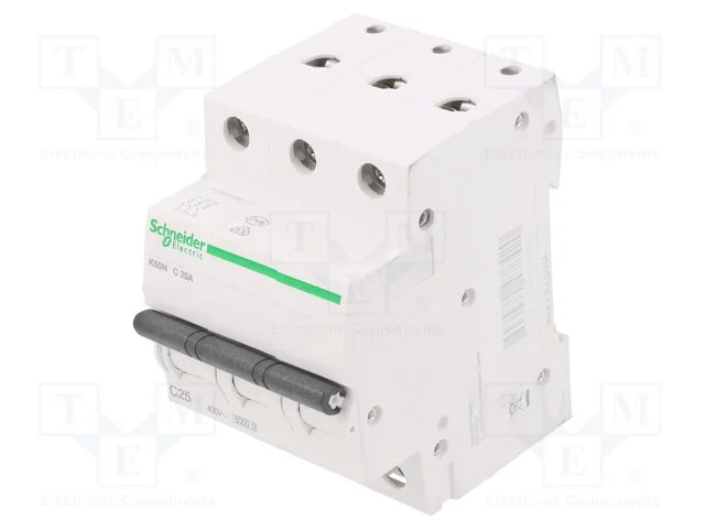 Disjuntor Contra Sobreintensidades, 230/400vac, Inom: 25a, Car: C