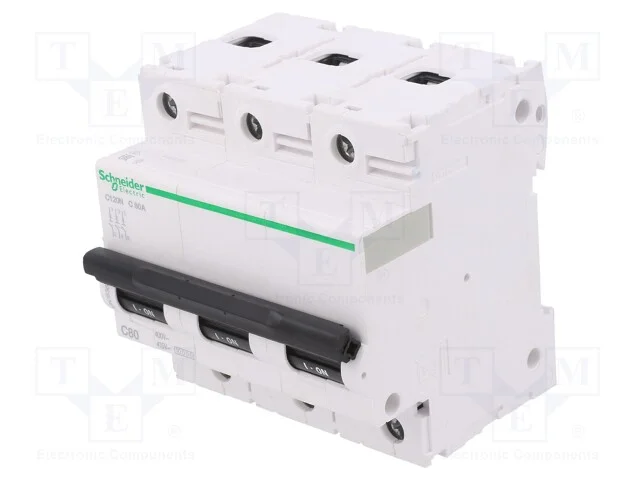 Disjuntor Contra Sobreintensidades, 230/400vac, Inom: 80a, Car: C