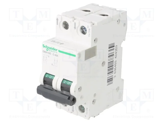 Disjuntor Contra Sobreintensidades, 500vdc, Inom: 40a, Polos: 2