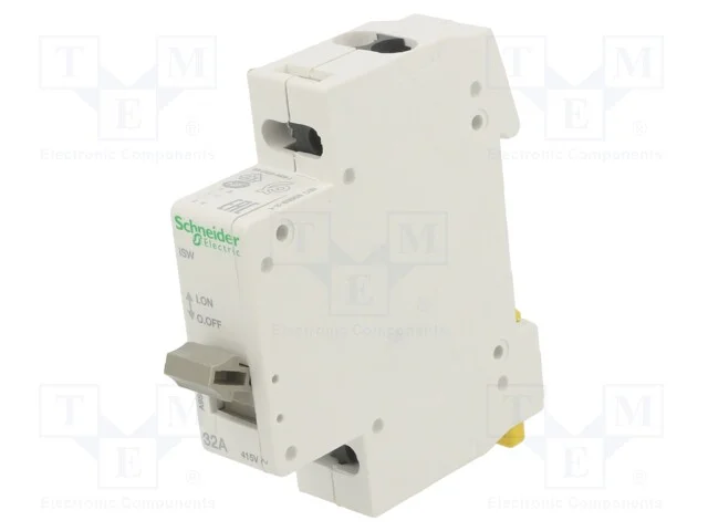 Disjuntor de isolamento, Polos: 2, para trilho DI.