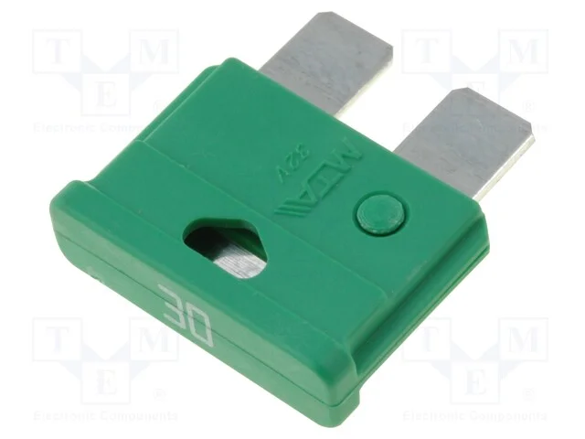 Fusível: Baixa Tensão, 30a, 32vdc, Automotivo, 19mm, Unival