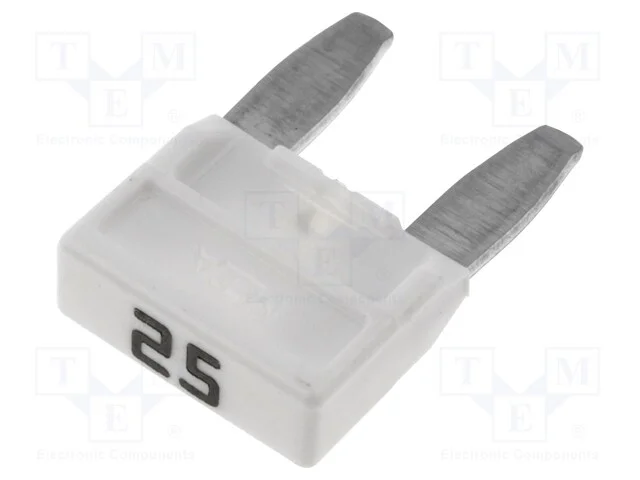 Fusível: Baixa Tensão, 25a, 32vdc, Automotivo, 11,9mm, Minival