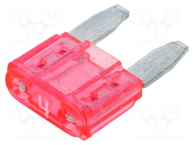 Fusível: Baixa Tensão, 4a, 32vdc, Automotivo, 11mm, Mini