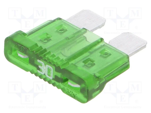 Fusível: Baixa Tensão, 30a, 32vdc, Automotivo, 19,1mm, Unival