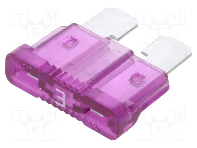 Fusível: Baixa Tensão, 3a, 32vdc, Automotivo, 19,1mm, Unival