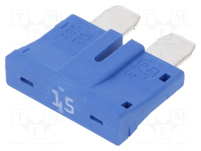 Fusível: Baixa Tensão, 15a, 58vdc, Automotivo, 19mm, Unival