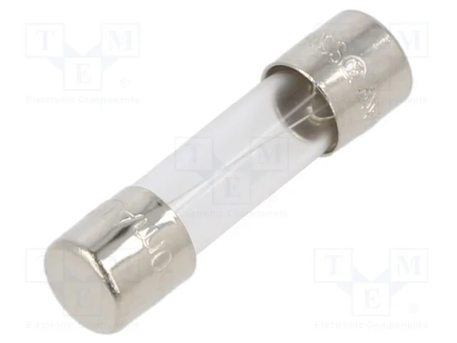Fusível: Baixa Tensão, Retardado, 500ma, 250vac, 5x20mm, Latão