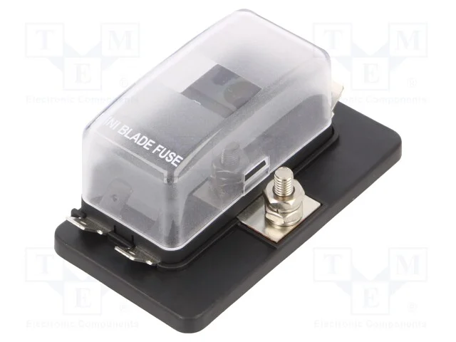 Caixa de Fusíveis, 11mm, 30a, Roscado, Saí: Conectores, -20÷85c