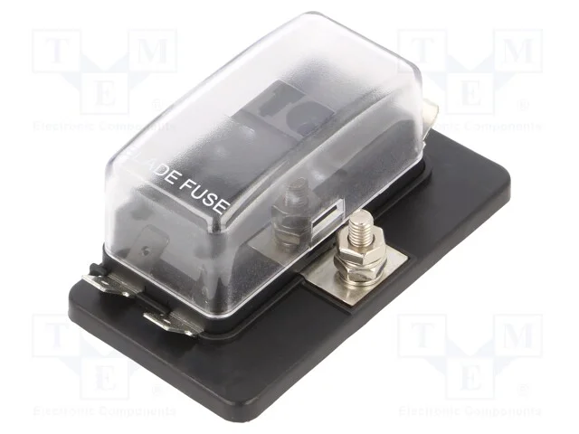 Caixa de Fusíveis, 11mm, 30a, Roscado, Saí: Conectores, -20÷85c