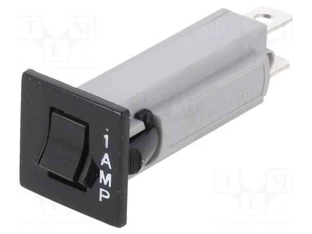 Fusível: Térmico, 1a, Imax: 1ka, 125v,250v, 32vdc, 18,7x18,7x39,5mm