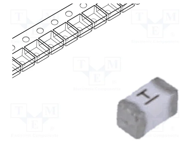 Fusível: baixa tensão, retardado, 5A, 32VDC, SMD,.