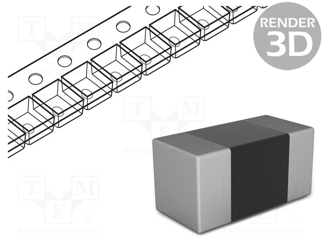 Fusível: baixa tensão, rápido, 2,5A, 32VDC, SMD, .