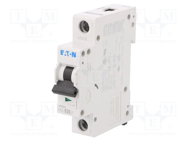 Disjuntor Contra Sobreintensidades, 230/400vac, Inom: 20a, Car: B