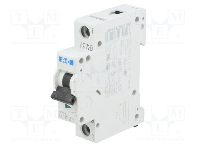 Disjuntor Contra Sobreintensidades, 230/400vac, Inom: 1,6a, 15ka