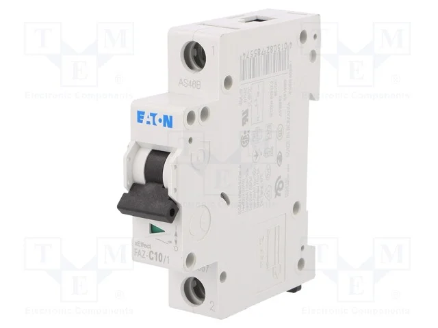 Disjuntor Contra Sobreintensidades, 230/400vac, Inom: 10a, Car: C