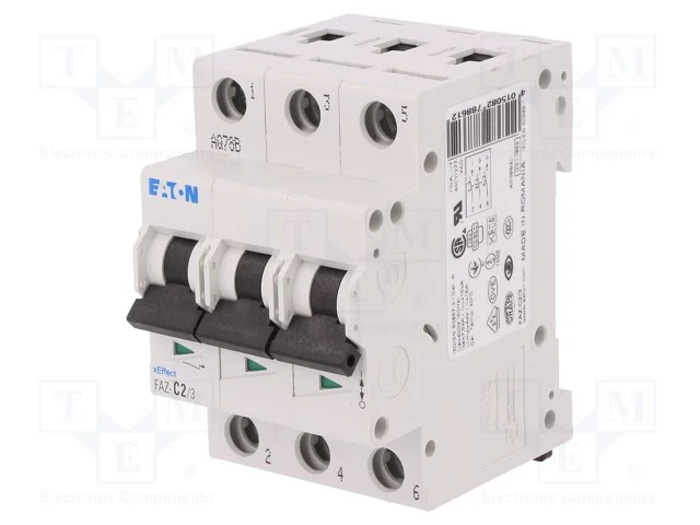 Disjuntor Contra Sobreintensidades, 230/400vac, Inom: 2a, Car: C