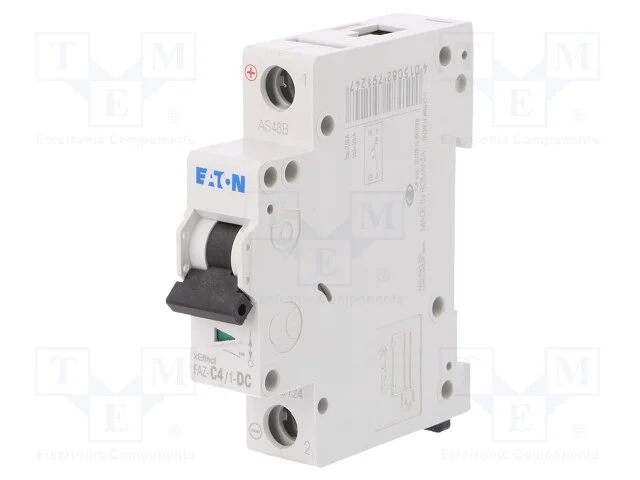 Disjuntor Contra Sobreintensidades, 250vdc, Inom: 4a, Polos: 1