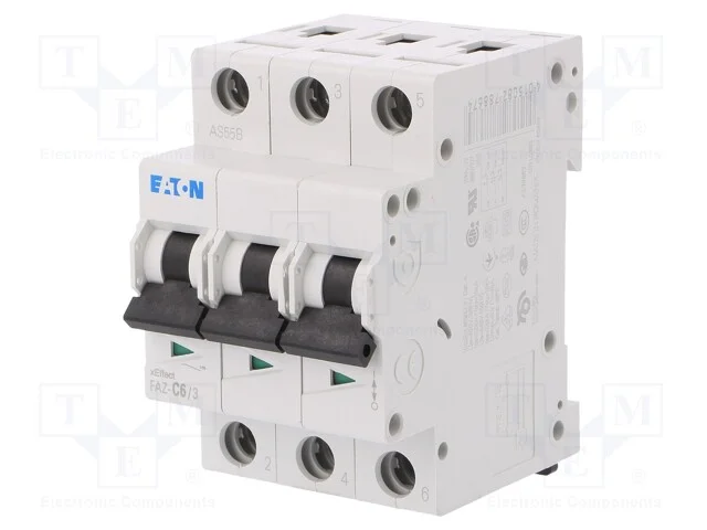 Disjuntor Contra Sobreintensidades, 230/400vac, Inom: 6a, Car: C
