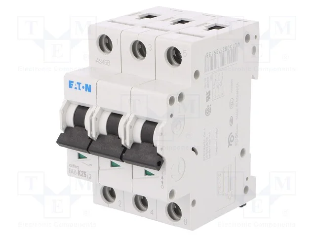 Disjuntor Contra Sobreintensidades, 230/400vac, Inom: 25a, Car: K