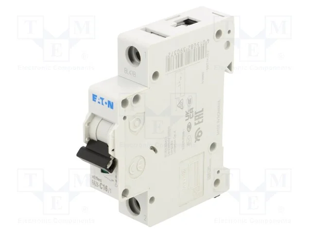Disjuntor Contra Sobreintensidades, 230/400vac, Inom: 16a, Car: C