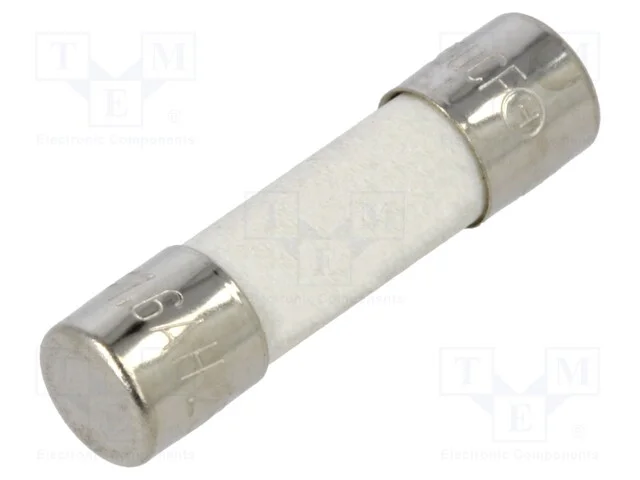 Fusível: Baixa Tensão, Rápido, 1,6a, 250vac, Cerâmico, 5x20mm, Fcd