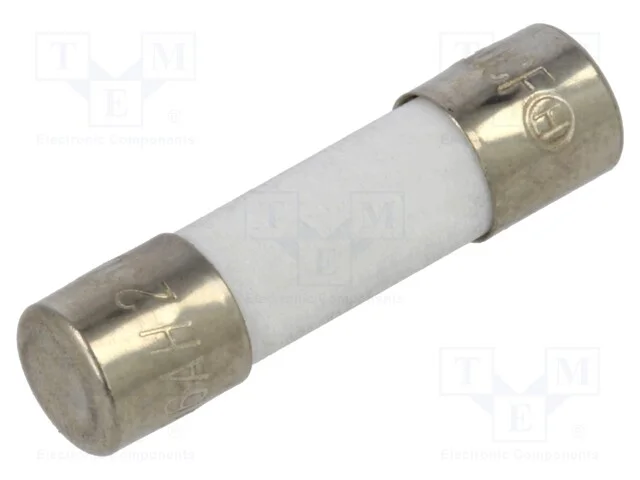 Fusível: Baixa Tensão, Rápido, 16a, 250vac, Cerâmico, 5x20mm, Latão