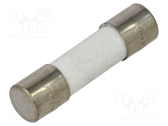 Fusível: Baixa Tensão, Rápido, 315ma, 250vac, Cerâmico, 5x20mm