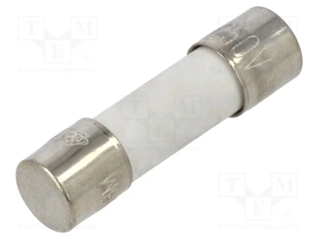 Fusível: Baixa Tensão, Rápido, 630ma, 250vac, Cerâmico, 5x20mm