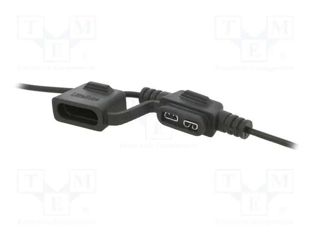 Tomada, 19mm, 20a, com Fio, Sa&iacute;: Cabo X2, Ul94v-0, Ip67, 32v, 16awg