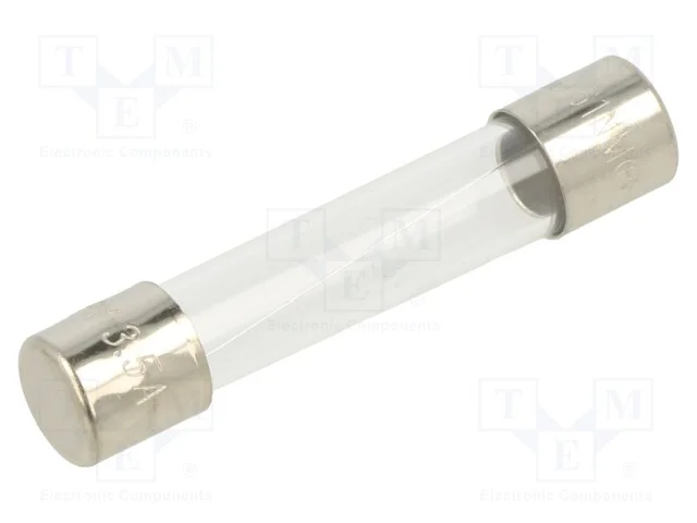 Fusível: Baixa Tensão, Rápido, 3,5a, 250vac, de Vidro, 6,3x32mm