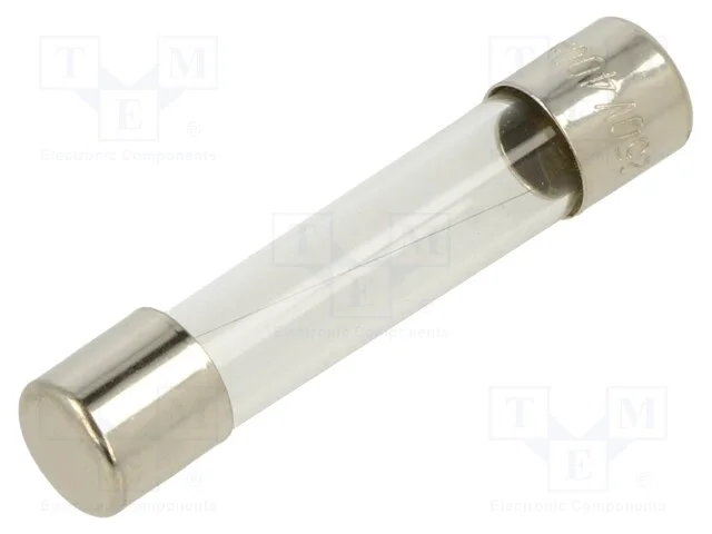 Fusível: Baixa Tensão, Rápido, 400ma, 250vac, de Vidro, 6,3x32mm