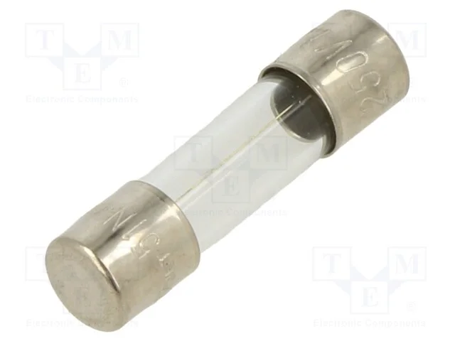 Fusível: Baixa Tensão, Rápido, 1,25a, 250vac, de Vidro, 5x20mm