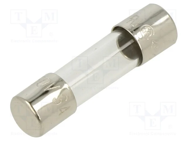 Fusível: Baixa Tensão, Rápido, 3a, 250vac, de Vidro, 5x20mm