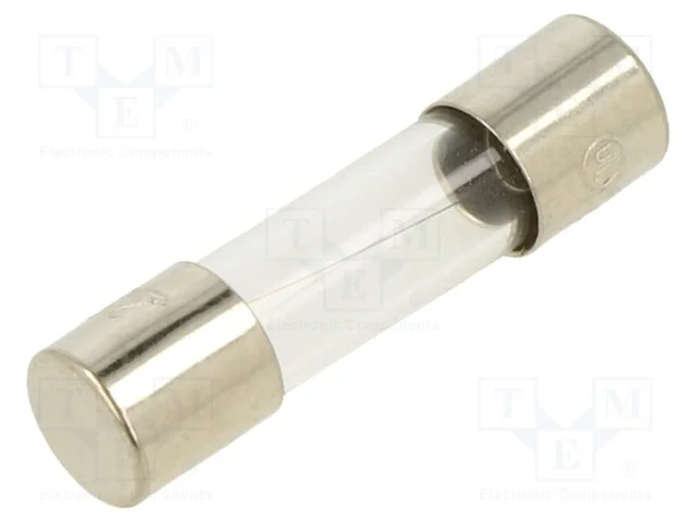 Fusível: Baixa Tensão, Rápido, 630ma, 250vac, de Vidro, 5x20mm