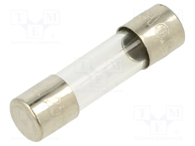 Fusível: Baixa Tensão, Rápido, 1,6a, 250vac, de Vidro, 5x20mm