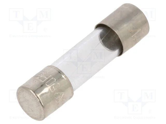 Fusível: Baixa Tensão, Rápido, 1a, 250vac, de Vidro, 5x20mm, Latão